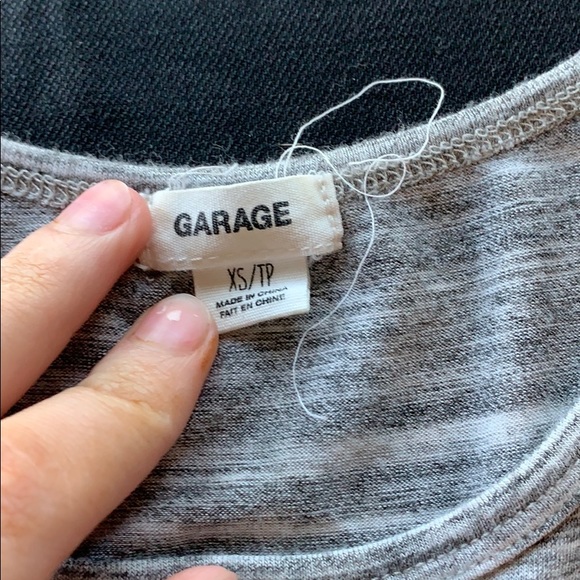 🦄 4/$40 Garage Grey Maxi Dress With Slit - Picture 4 of 4